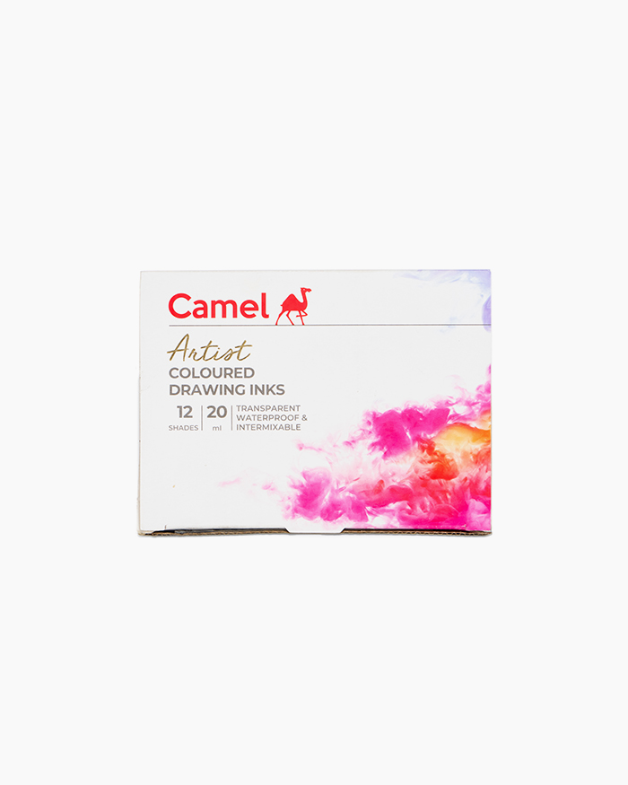 Camel Coloured Drawing Inks Assorted Pack